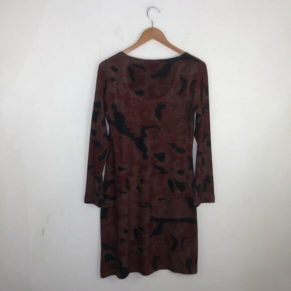 Nally & Millie Fall Muted Color Warm Sheath Sweater Dress - Picture 2 of 10